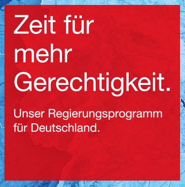 Es ist Zeit für mehr Gerechtigkeit - Unser Regierungsprogramm
